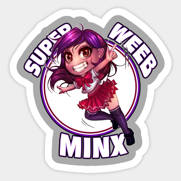 Super Weeb Minx Sticker by TheRPGMinx